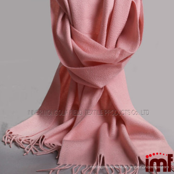 Feeling Lady Langer einfarbiger Woll-Pashmina-Schal